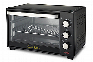 טוסטר אובן גולדליין 21 ליטר שחור דגם Gold Line ATL6621 טוסטר אובן גולדליין 21 ליטר שחור דגם Gold Line ATL6621