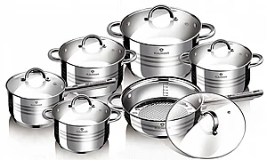 סט כלי בישול 12 חלקים דגם BLAUMANN BL1031 סט כלי בישול 12 חלקים דגם BLAUMANN BL1031